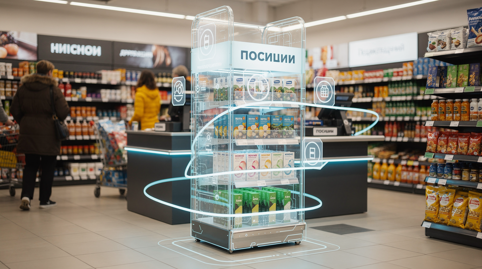 Дополненная реальность для POSM-конструкций: привлечение внимания в точке продаж