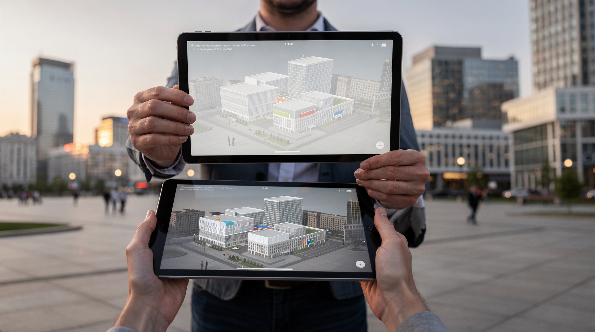 Кейс InterApp USA: AR-презентация многофункционального комплекса на стадии проекта
